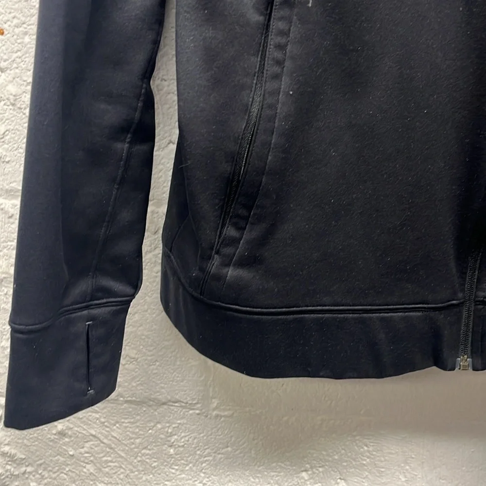 The North Face Men’s Full Zip Up Hoodie Size large Black Grey